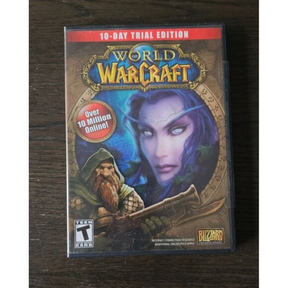 World of Warcraft‎ 10 Day Trial Edition 2004 Blizzard - Picture 1 of 2
